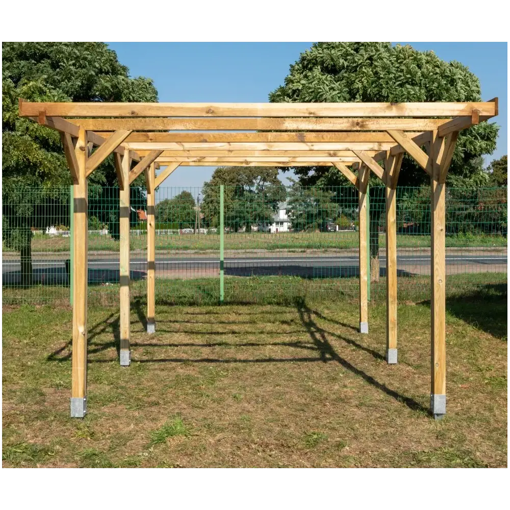 Carport, abri de voiture  3.04x5.12 m - 15.57 m2