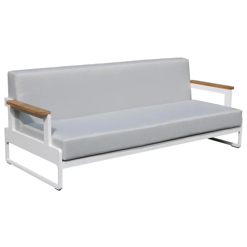 Sofa de jardin trois places 90x200xH.77 cm