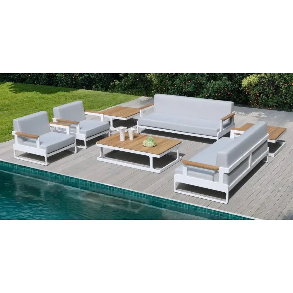 Table de jardin 85x85xH.37 cm