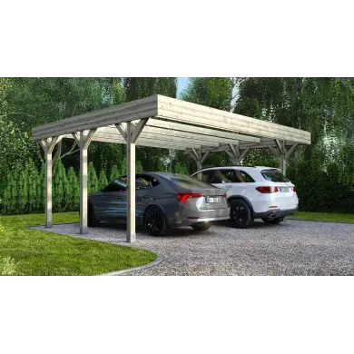 Carport, abri de voiture  6.06x5.03 m - 30.48 m2