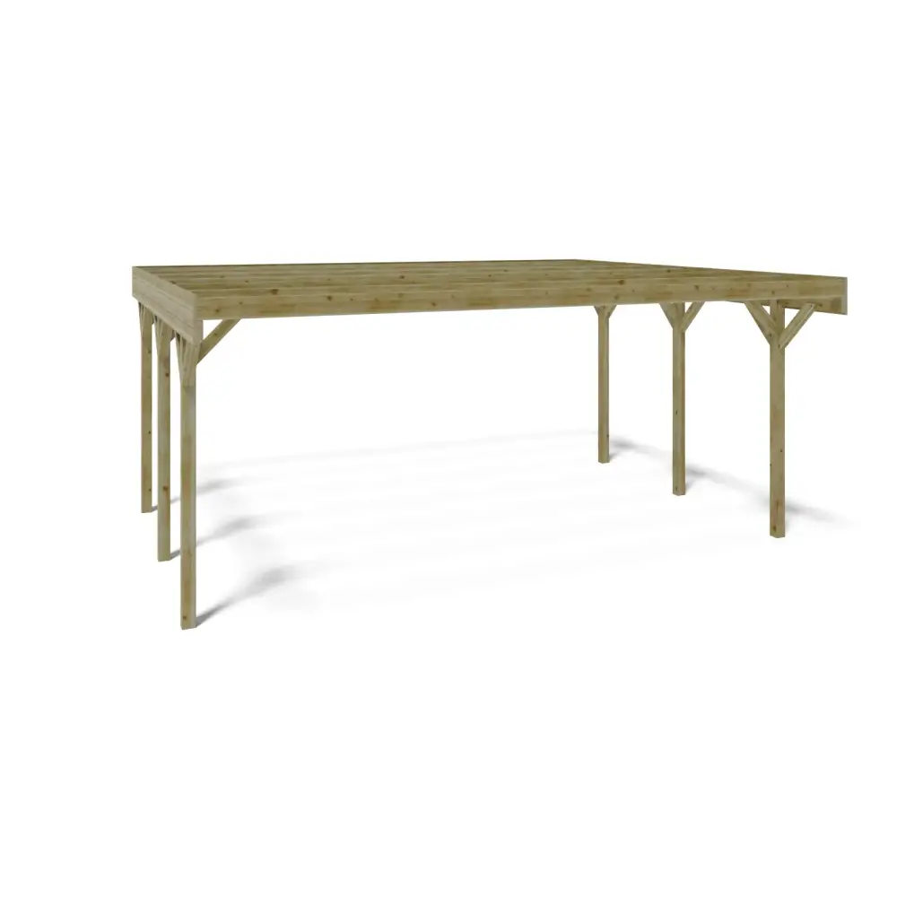 Carport, abri de voiture  6.06x5.03 m - 30.48 m2