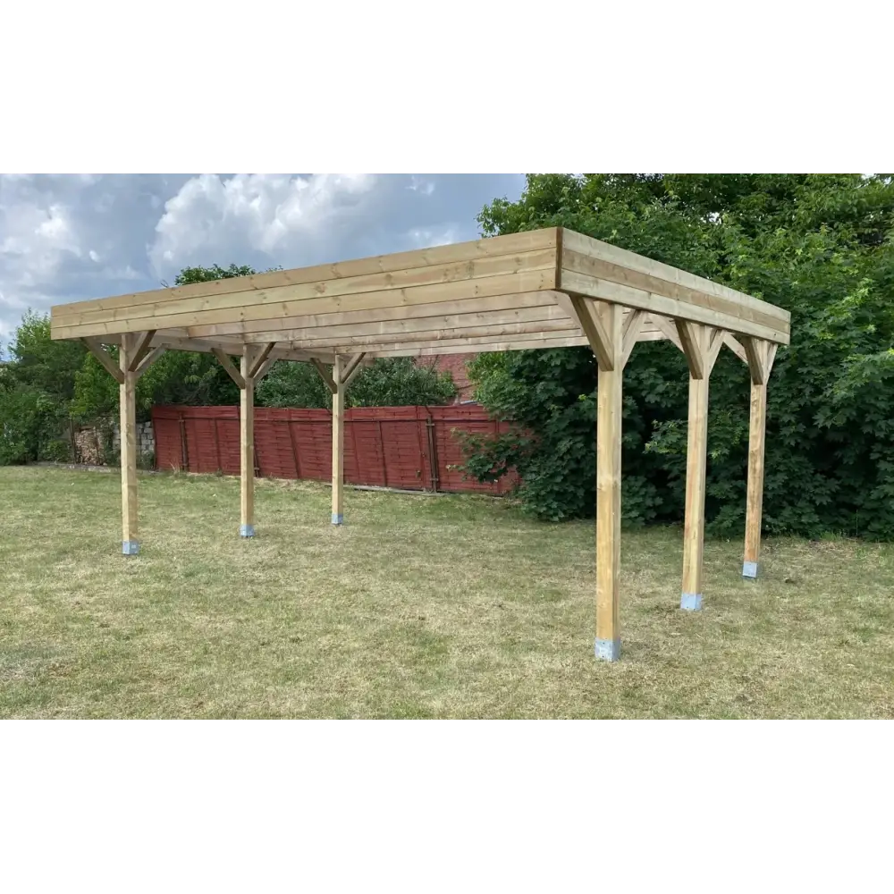 Carport, abri de voiture  6.06x5.03 m - 30.48 m2