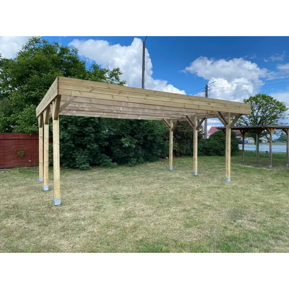 Carport, abri de voiture  6.06x5.03 m - 30.48 m2