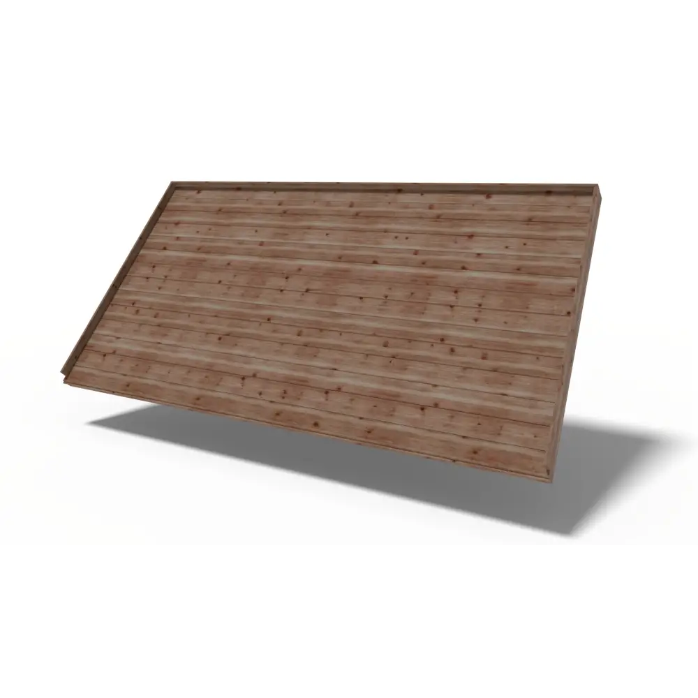 Plancher universel pour abris de jardin - 18 mm - paquet de 3 m2 - Traité