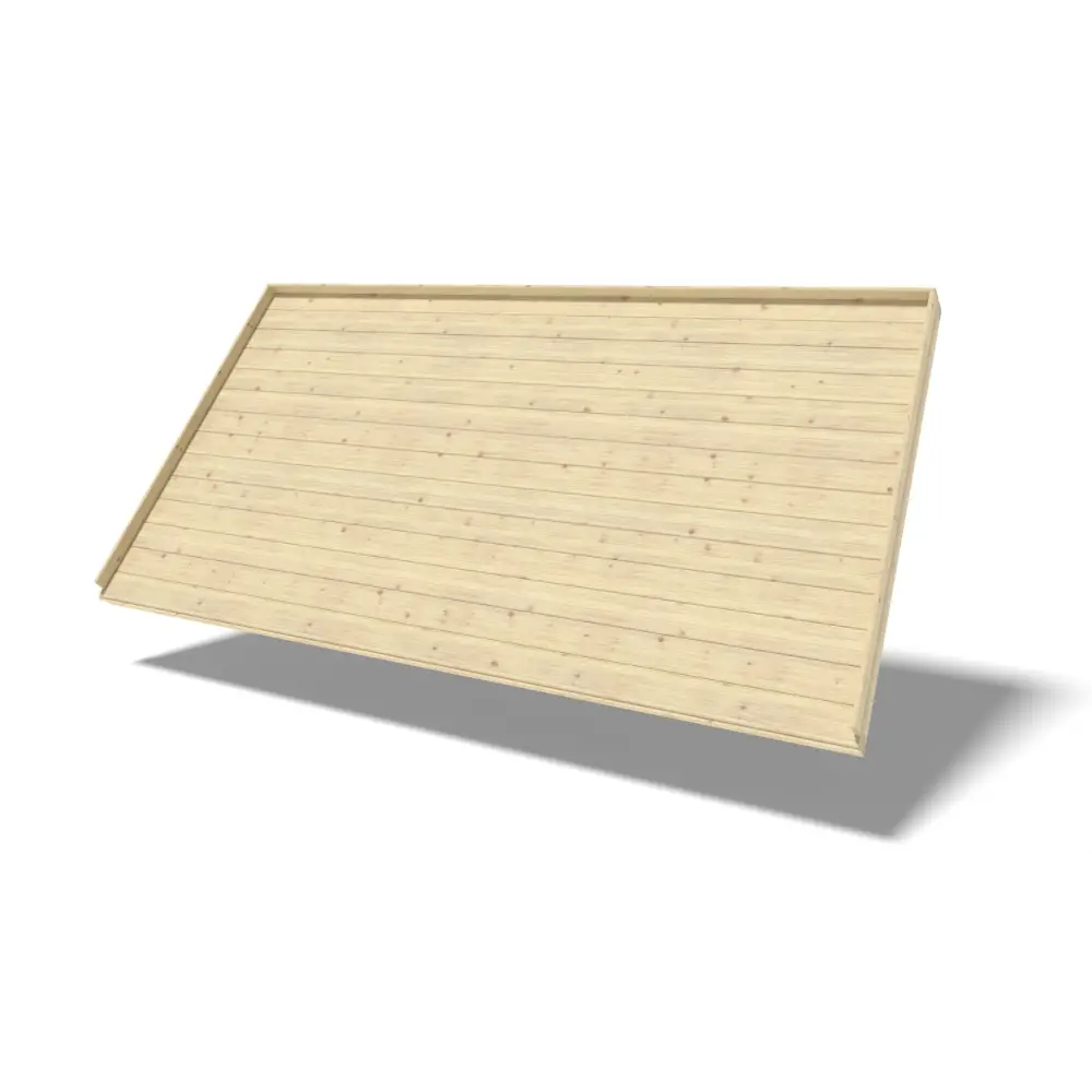 Plancher universel pour abris de jardin - 18 mm - paquet de 3 m2 - Non traité
