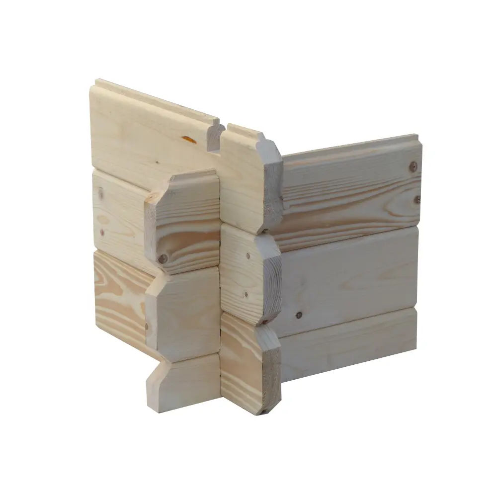 Abri de jardin en bois - 12m2 - 4x3m - Ep. 28mm - Couleur: naturel