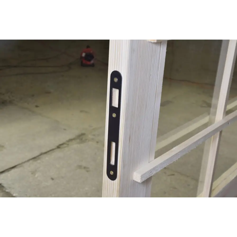 Abri de jardin en bois - 19.2m2 - 4.8x4m - Ep. 40mm - Couleur: naturel