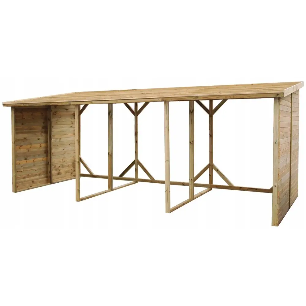 Bûcher 20 m3 - 5.2x2 m - H.2.06 m - Traité