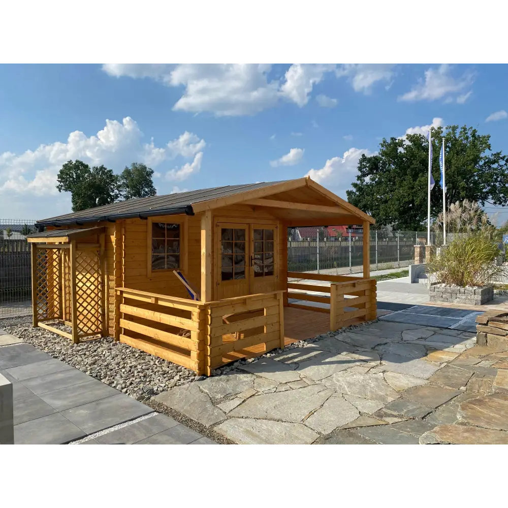 Bûcher 1.96 m3 - 1.8x0.64 m - H.1.8 m - Traité