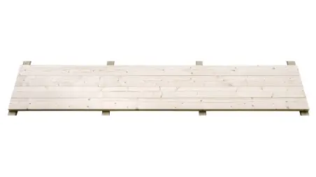 Plancher universel pour abris de jardin - 28 mm - paquet de 3 m2 - Non traité