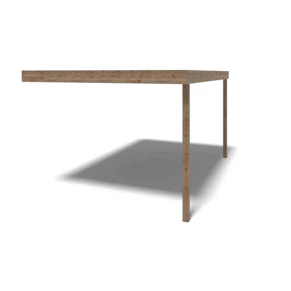 Pergola de jardin 3.02x4.24m - traité