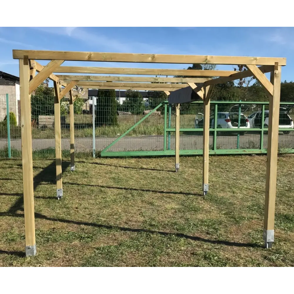 Carport, abri de voiture  3x5.1 m - 15.3 m2