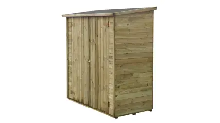Armoire de jardin à outils 1.66x0.82 m H.1.86 - avec plancher et paroi arrière