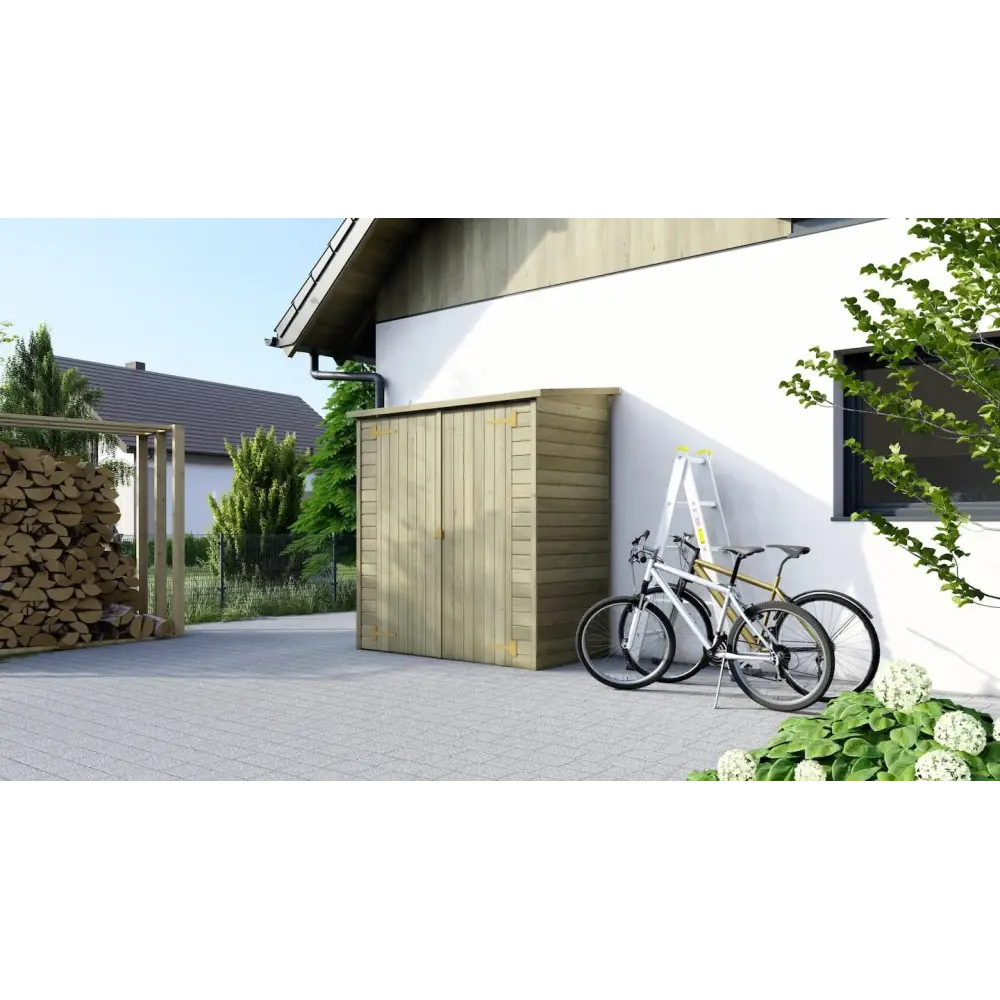 Armoire de jardin à outils 1.66x0.82 m H.1.86