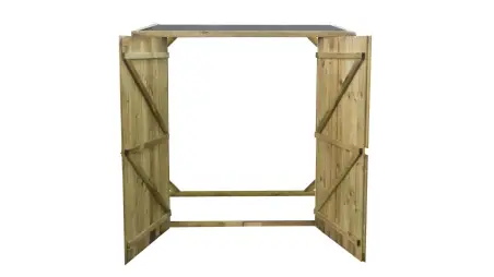 Armoire de jardin à outils 1.66x0.82 m H.1.86