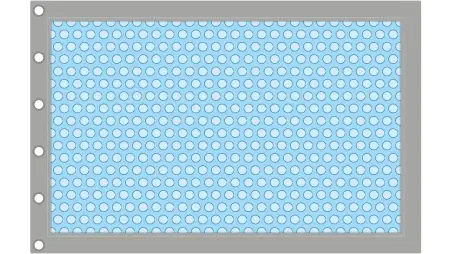 Bâche à bulles d'été 5.57 x 2.32 m pour piscine BAS7307