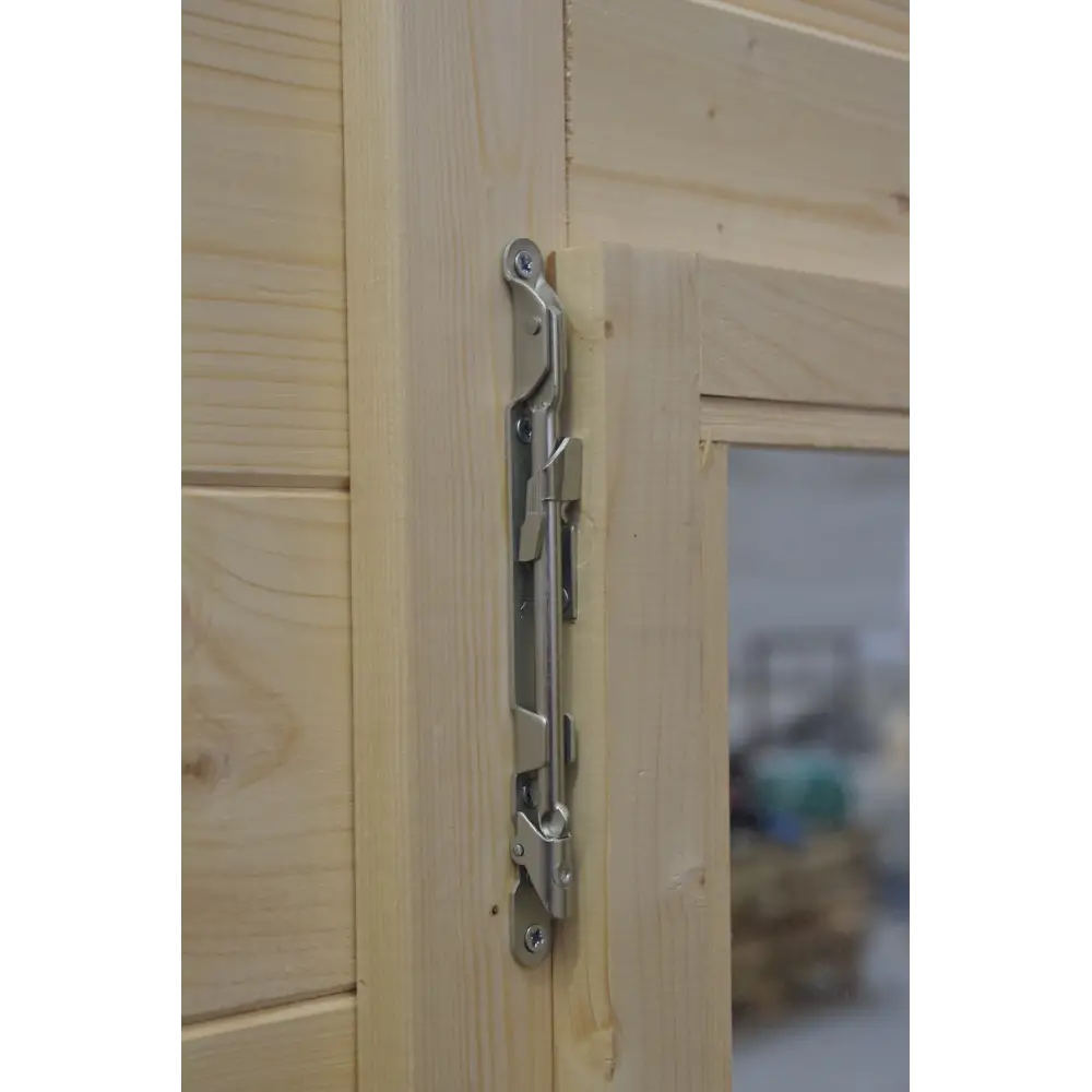 Abri de jardin en bois - 30m2 - 6x5m - Ep. 40mm - Couleur: naturel