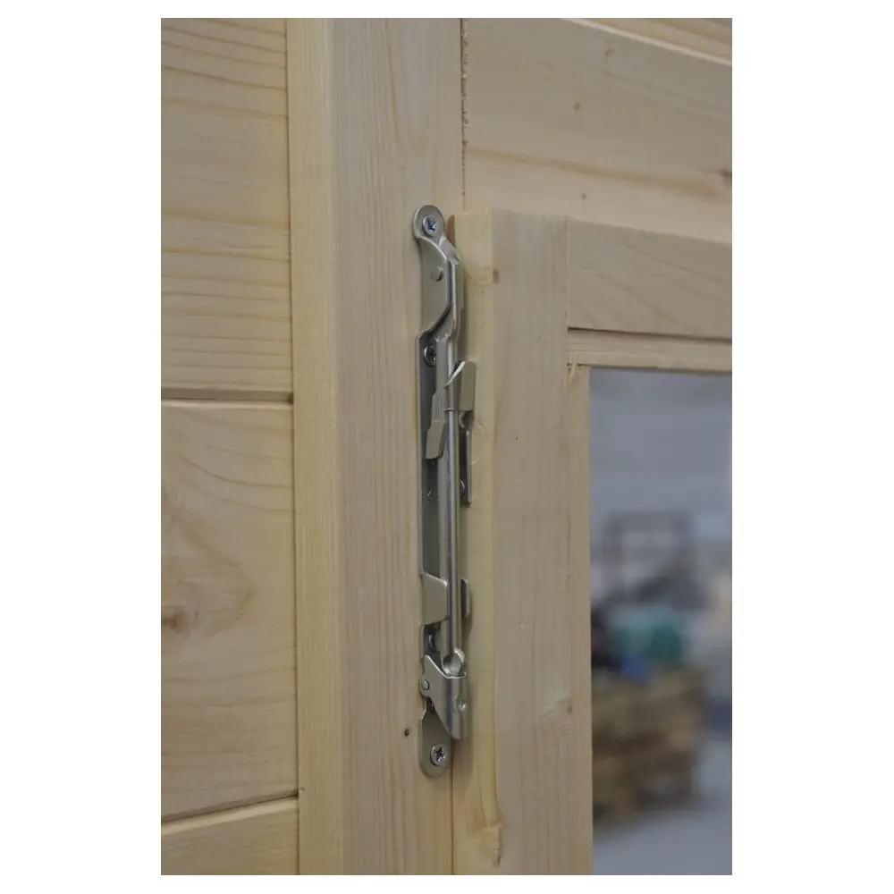 Abri de jardin en bois - 25m2 - 5x5m - Ep. 40mm - Couleur: naturel