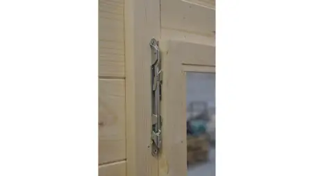 Abri de jardin en bois - 25m2 - 5x5m - Ep. 40mm - Couleur: naturel