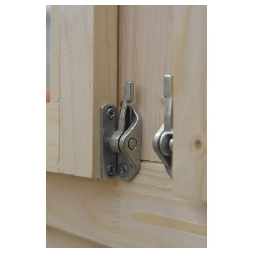 Abri de jardin en bois - 25m2 - 5x5m - Ep. 40mm - Couleur: naturel