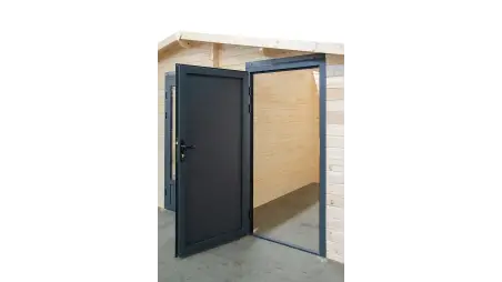 Abri de jardin en bois - 15m2 - 5x3m - Ep. 28mm - Couleur: naturel