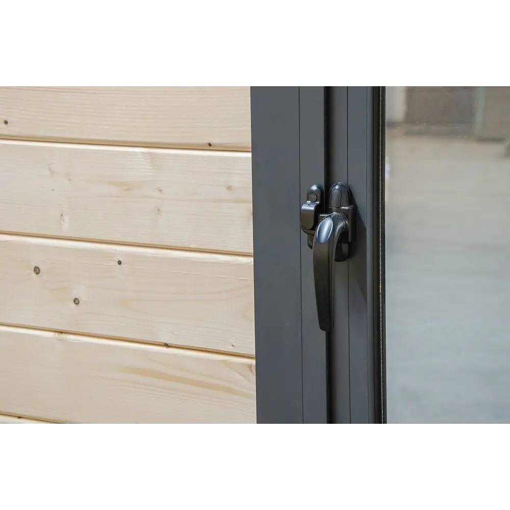 Abri de jardin en bois - 15m2 - 5x3m - Ep. 28mm - Couleur: naturel