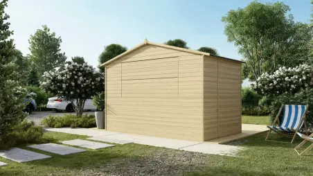 Kiosque/ stand de marché/ de vente 5.72 m2 - 3.11x1.84 m - 19 mm