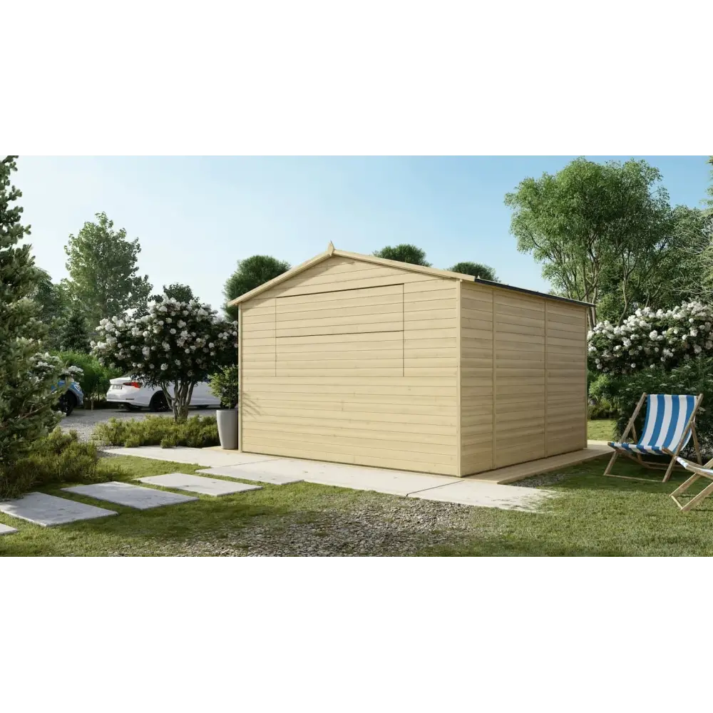 Kiosque/ stand de marché/ de vente 9.42 m2 - 3.11x3.03 m - 19 mm