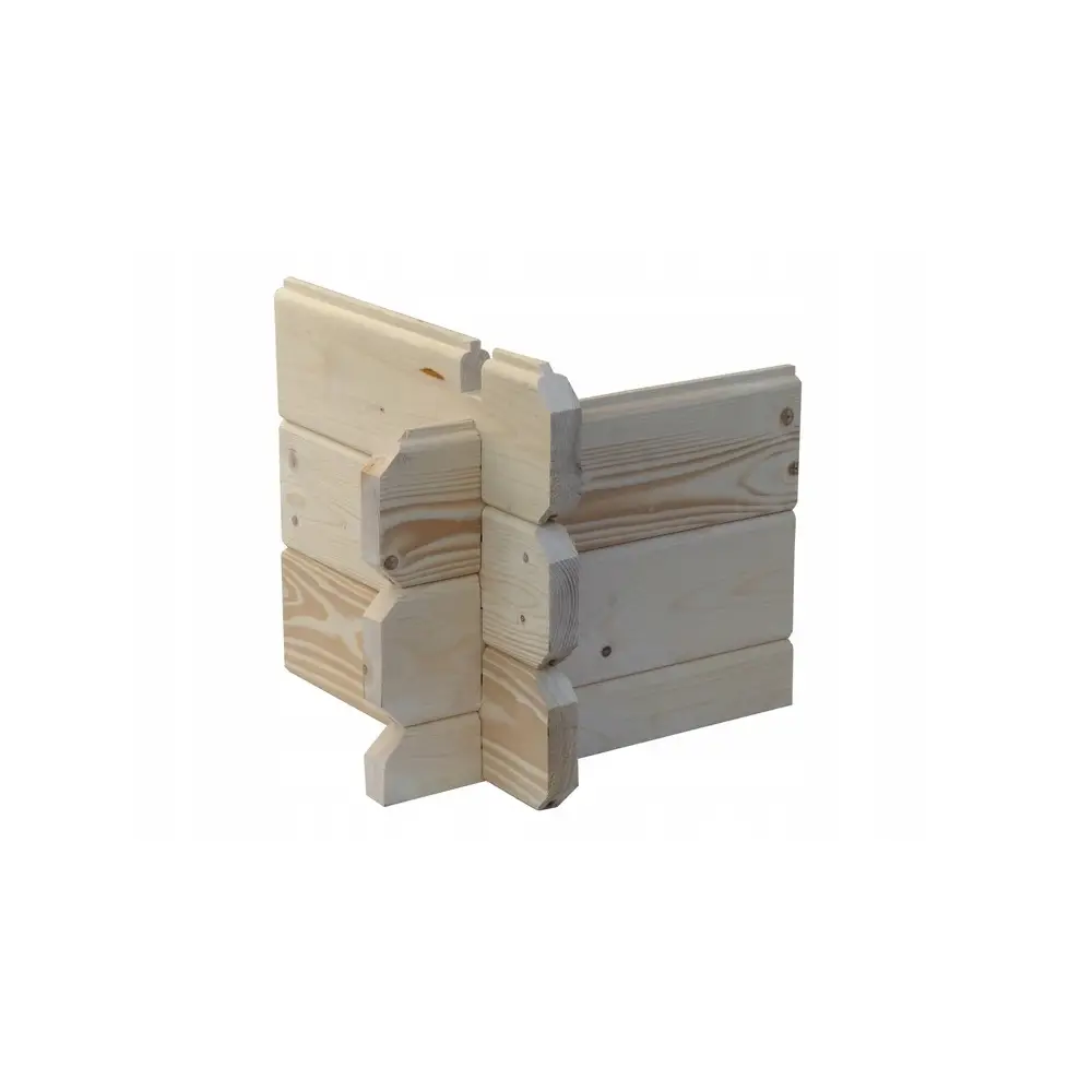 Abri de jardin en bois - 12m2 - 3x4m - Ep. 28mm - Couleur: naturel