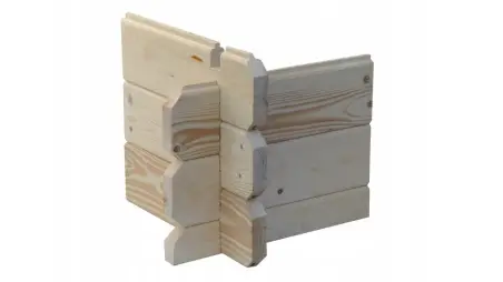 Abri de jardin en bois - 12m2 - 3x4m - Ep. 28mm - Couleur: naturel