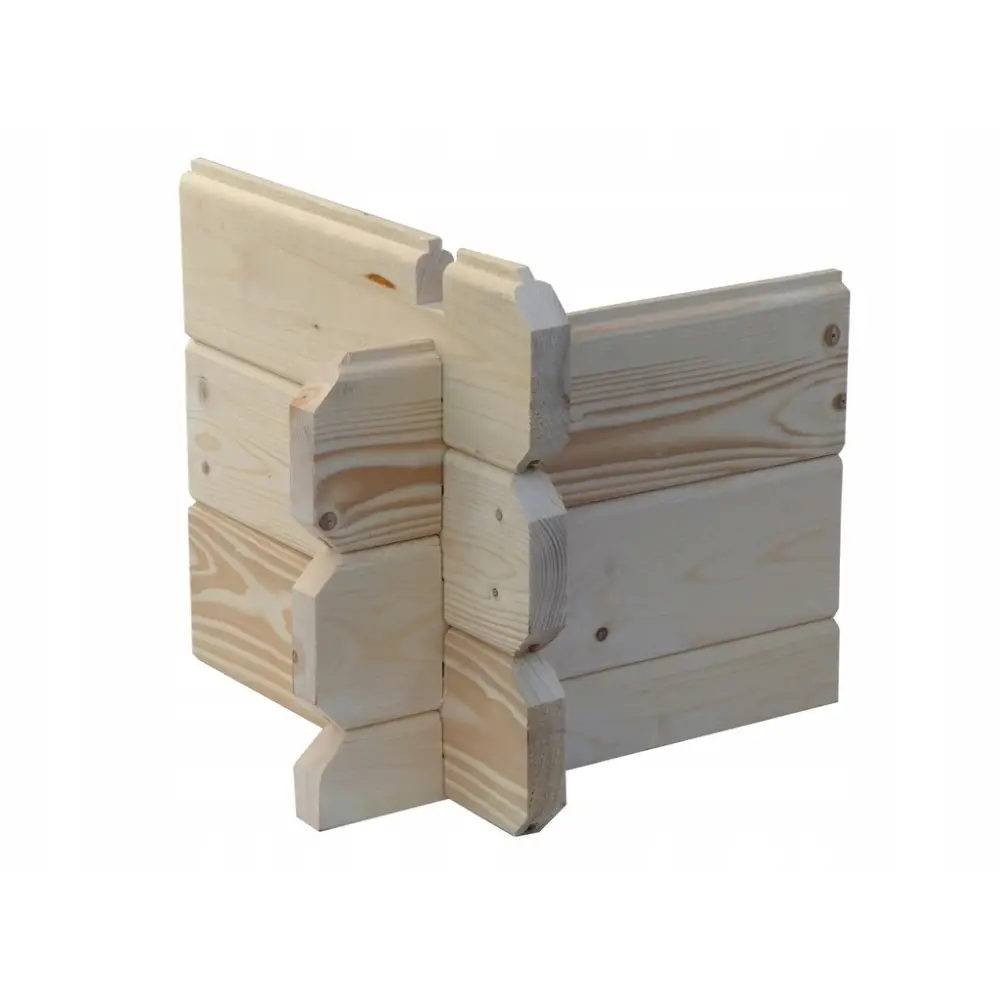 Abri de jardin en bois - 12m2 - 4x3m - Ep. 28mm - Couleur: naturel