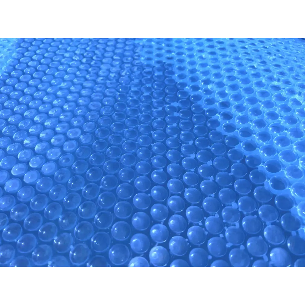 Bâche à bulles d'été 6.77 x 3.44 m pour piscine BAS7305