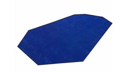 Bâche à bulles d'été 6.77 x 3.44 m pour piscine BAS7305