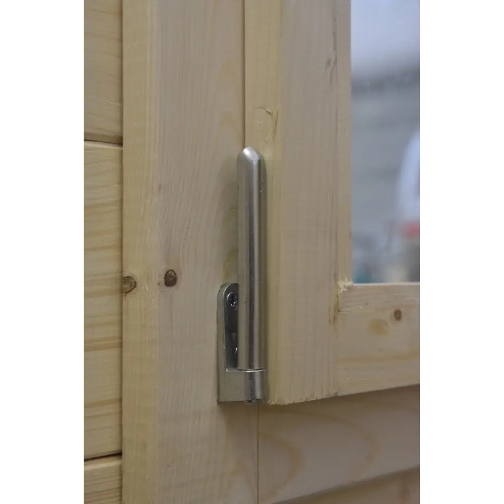 Abri de jardin en bois - 30m2 - 6x5m - Ep. 40mm - Couleur: naturel