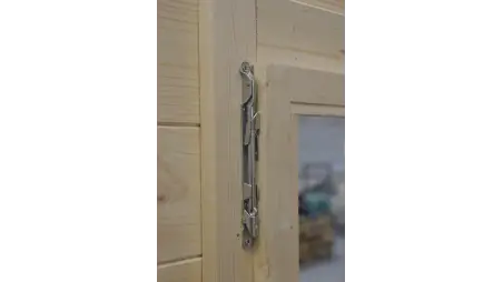 Abri de jardin en bois - 30m2 - 6x5m - Ep. 40mm - Couleur: naturel