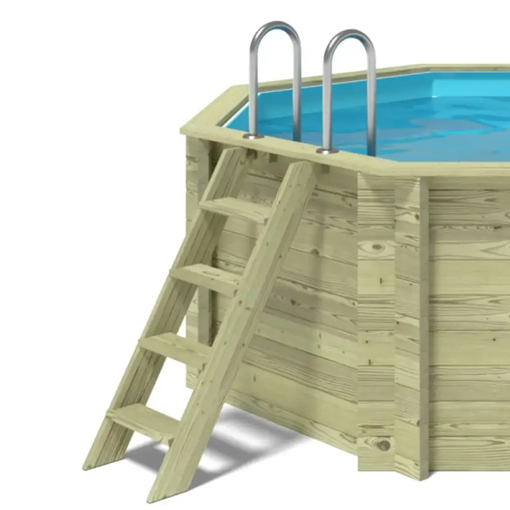 Piscine en bois Coral 3.25x3.25 - H.1.18 m autoportante