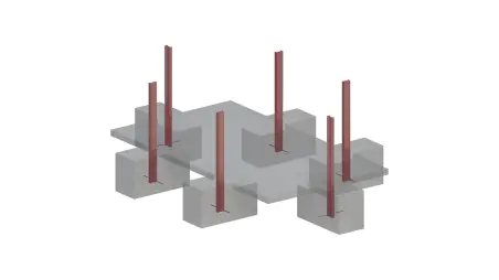 Piscine en bois Aqua 6.1x2.85 - H.1.31 m fixations à sceller