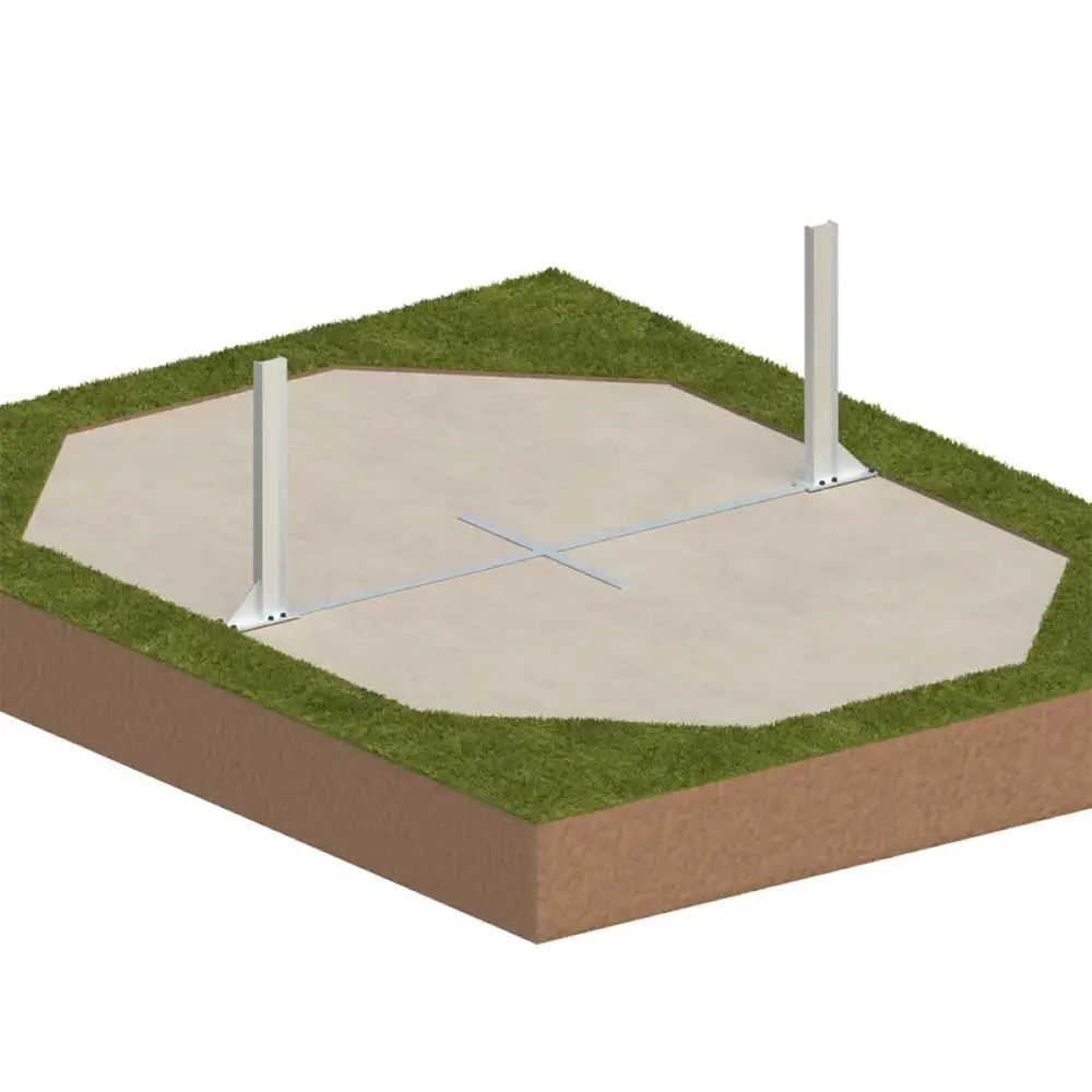 Piscine en bois Nemo 4.3x3 - H.1.18 m cadre en métal, sans dalle béton