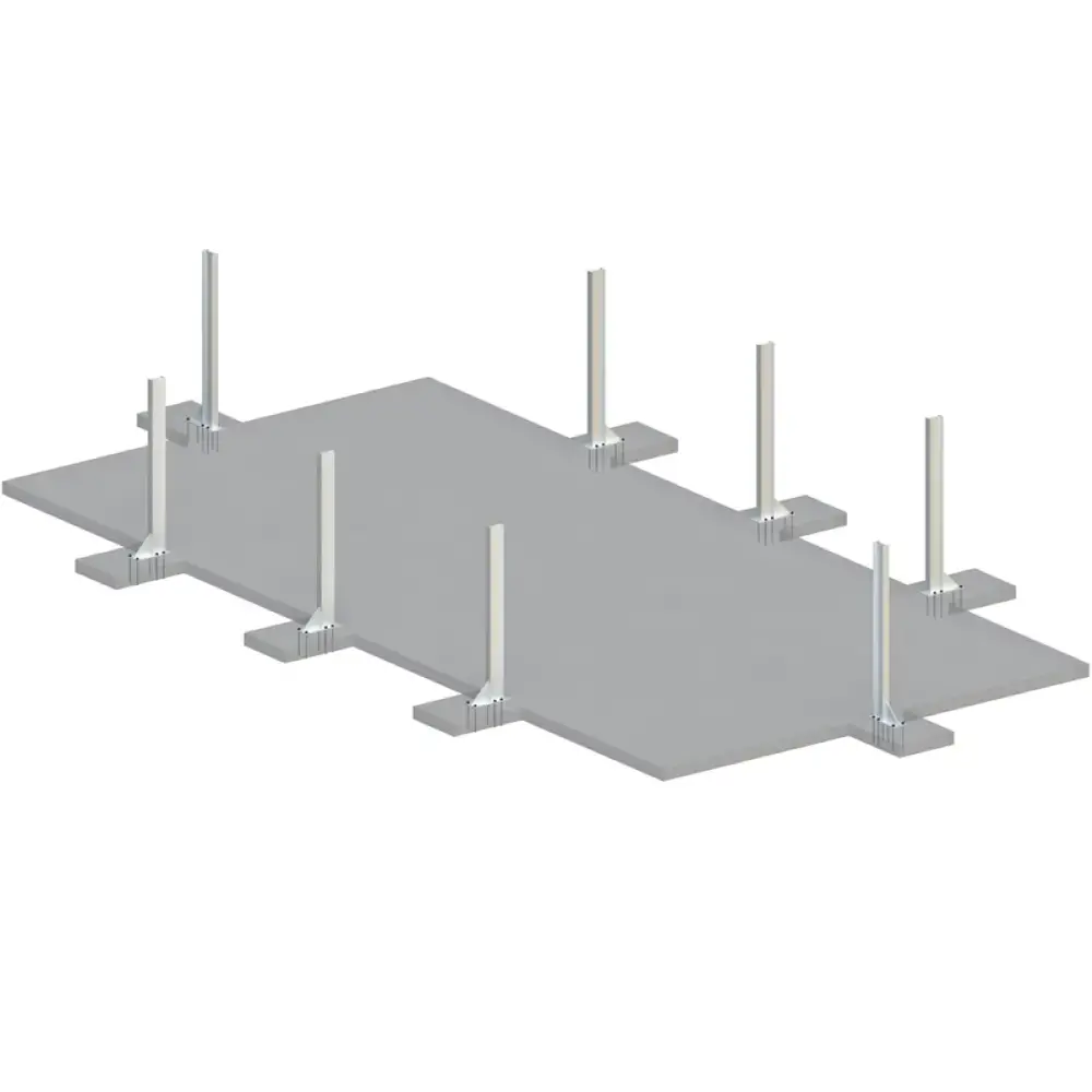 Piscine en bois Aqua 7x3.75 - H.1.45 m fixations à visser