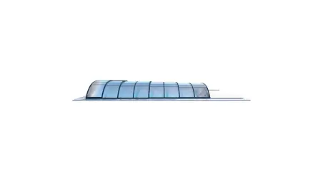 Abri de piscine Horizon - 8.58x3.92 m - polycarbonate alvéolaire 8 mm - pour piscine BAS7309