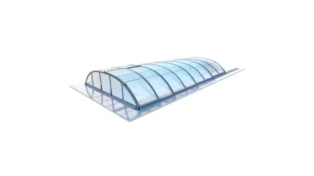 Abri de piscine Horizon - 8.58x3.92 m - polycarbonate alvéolaire 8 mm - pour piscine BAS7309