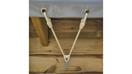 Bâche d'hiver  3.41 x 3.41 m pour piscine BAS7301