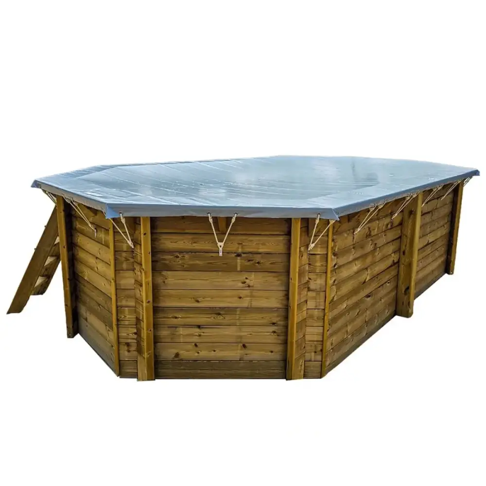 Bâche d'hiver  4.61 x 3.01 m pour piscine BAS7306